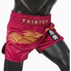 Fairtex Kick-Thai Shorts BS1910 Goldener Fluss