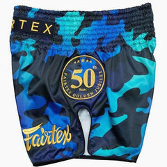 Fairtex Kick-Thai Shorts BS1916 Golden Jubilee Glanz