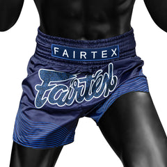 Fairtex Kick-Thai Shorts BS1930 Blue Ocean