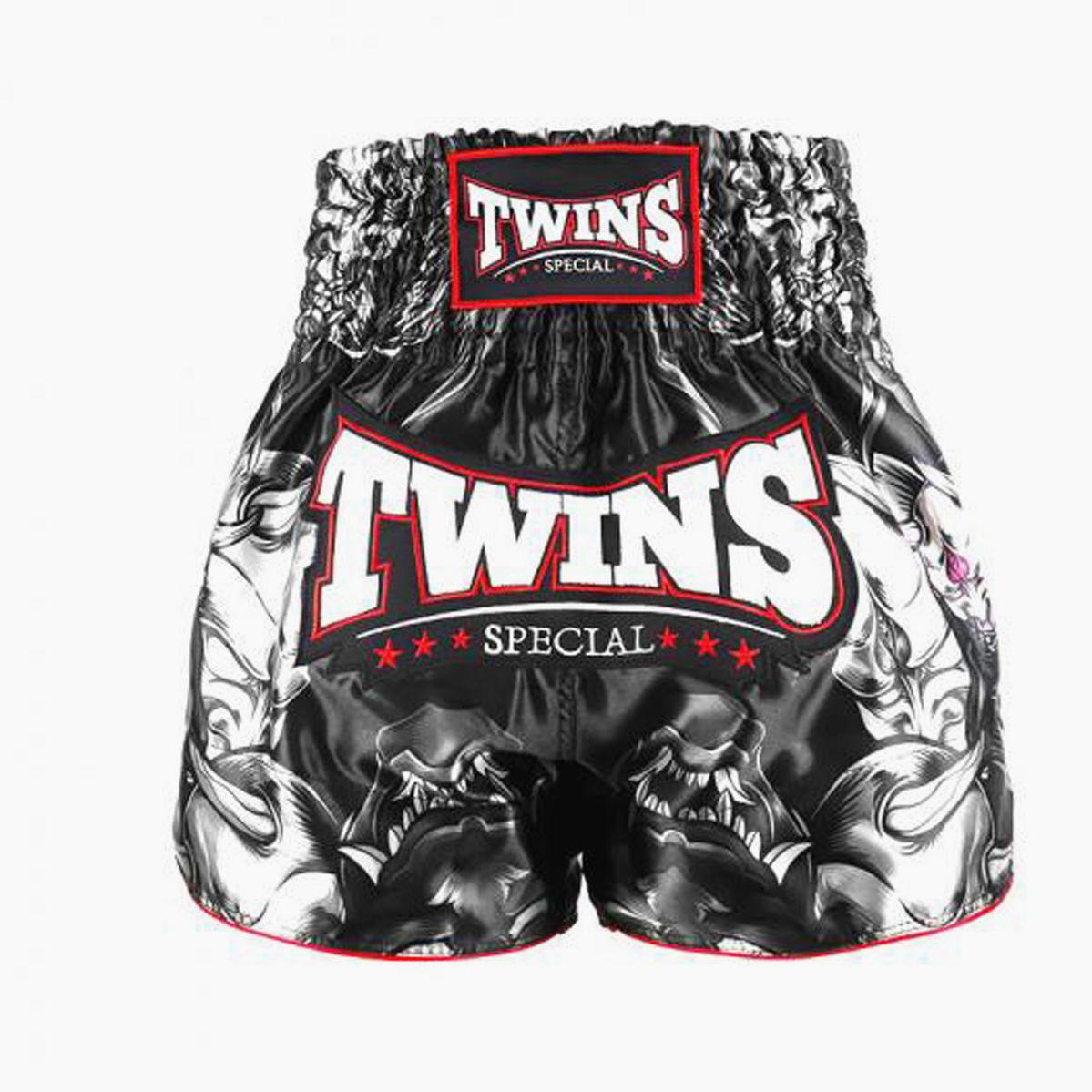 Twins Special Kick-Thai-Shorts Kabuki Schwarz