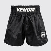 Venum Classic Evo Kick-Thai-Shorts Schwarz-Weiß