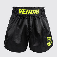 Venum Classic Evo Kick-Thai-Shorts Schwarz-Neon-Gelb