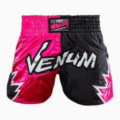 Venum Inferno 2.0 Kick-Thai-Shorts Rosa-Schwarz