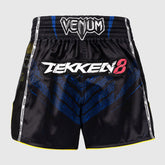 Venum Tekken 8 King Kick-Thai-Shorts Schwarz-Gelb