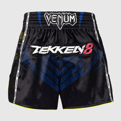 Venum Tekken 8 King Kick-Thai-Shorts Schwarz-Gelb