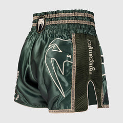 Venum x Rajadamnern Kick-Thai-Shorts Military-Grün