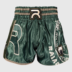 Venum x Rajadamnern Kick-Thai-Shorts Military-Grün