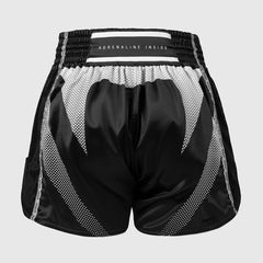 Venum Adrenaline Kick-Thai-Shorts Schwarz-Silber-Grau