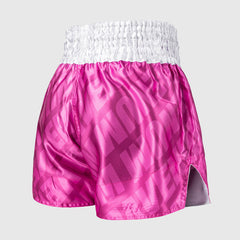 Venum Contender XT Kick-Thai-Shorts Candy-Rosa-Weiß