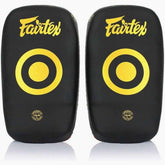 Pao Fairtex Mikrofaser Gebogen Klein KPLC6 Schwarz-Gold