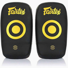 Pao Fairtex Mikrofaser Gebogen Klein KPLC6 Schwarz-Gold