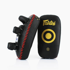 Pao Fairtex Mikrofaser Gebogene Standard KPLC5 Schwarz