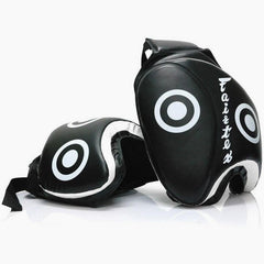 Oberschenkelschützer Fairtex TP3 Schwarz-Weiß