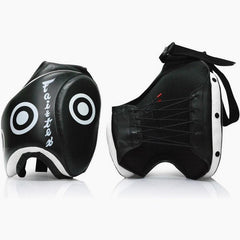 Oberschenkelschützer Fairtex TP3 Schwarz-Weiß