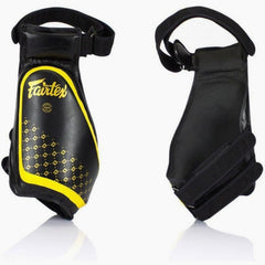 Oberschenkelschützer Fairtex TP4 Schwarz-Gelb