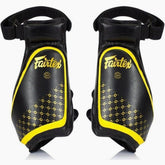 Oberschenkelschützer Fairtex TP4 Schwarz-Gelb