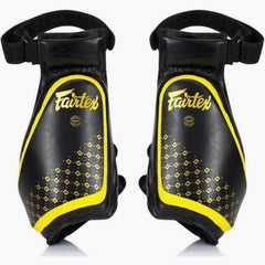 Oberschenkelschützer Fairtex TP4 Schwarz-Gelb