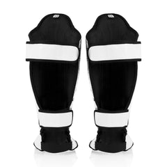 Schienbeinschoner Fairtex Wettbewerb SP5 mit weißen Fußstützen