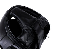 Joyagear Elite Performance Headgear Leather Black