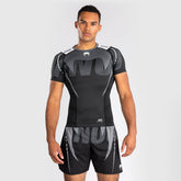 Venum Adrenaline Rashguard Kurzarm Schwarz-Grau