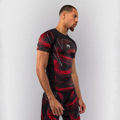 Venum Matupa Rashguard Kurzarm Schwarz-Rot