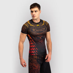 Venum Quetzal Fury Rashguard Kurzarm Schwarz-Rot