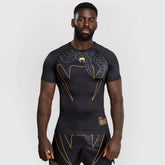 Venum Serpenti Rashguard Kurzarm Schwarz