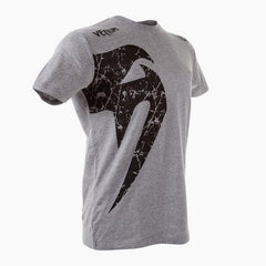 T-Shirt aus Baumwolle Venum Giant Grau-Schwarz