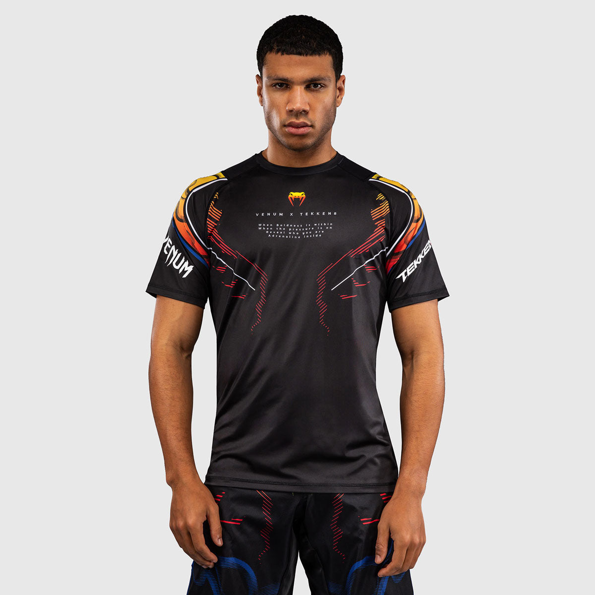 Venum Dry-Tech Tekken 8 Yoshimitsu Schwarz-orange