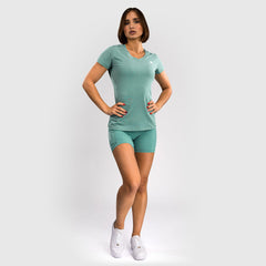 T-Shirt Frau Venum Essential Wassergrün