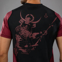 Venum Assassin's Creed Shadows Dry-Tech Rot-schwarz