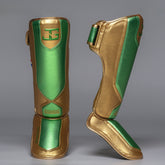 Joyagear Performance Shinguards Green/Gold