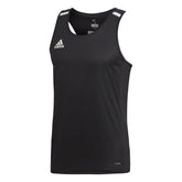adidas T19 SINGLET M BLACK/WHITE