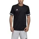 adidas T19 SS JERSEY M BLACK/WHITE