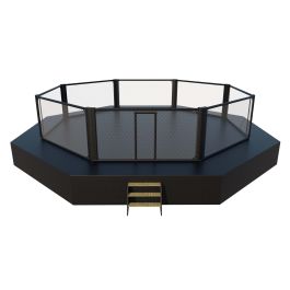 MMA Käfig mit Umrandung