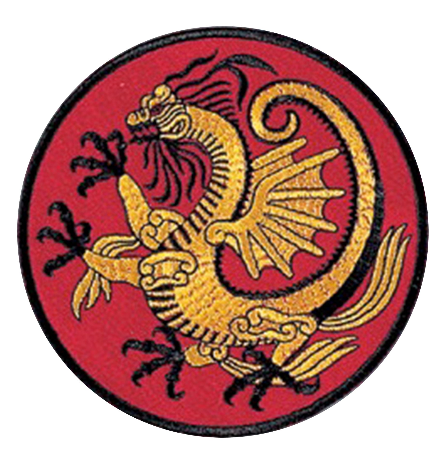 DANRHO Embroidered emblem Dragon design
