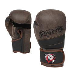 DragonDo 30211-L Antique Genuine Leather Boxing Gloves