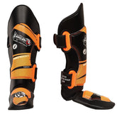 DragonDo 40720-P Muay Thai Kick Boxing Shin Guards Set