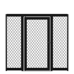 Element, Panel mit Türe für MMA Käfig