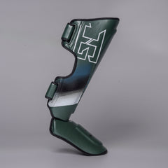 Joyagear Evolution Pro Shinguards Green/White