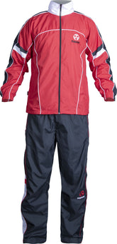Trainingsanzug mit schwarzer Trainingshose