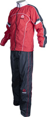 Trainingsanzug mit schwarzer Trainingshose