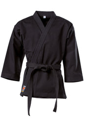 Karate jacket Traditional black 8 oz