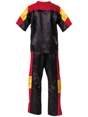 Kickboxing uniform Nation black/red/gold