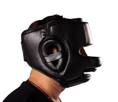 Kopfschutz mit Nasenbügel