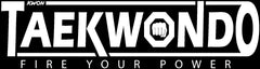 Brustdruck Taekwondo Fire