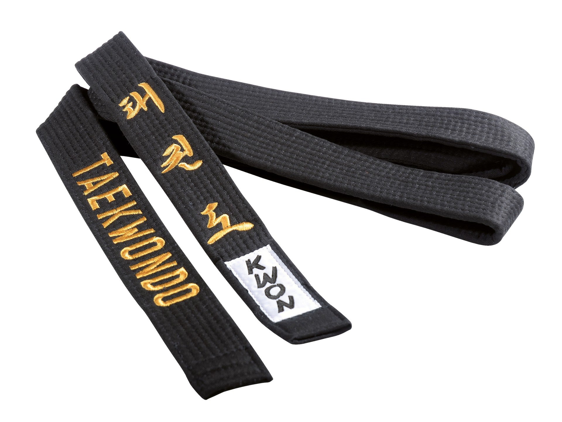 Black belt Taekwondo embroidered