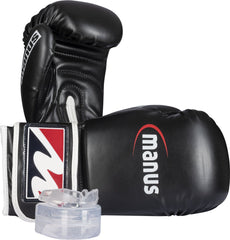 Box-Starterset mit Boxhandschuhen und Zahnschutz