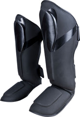 Schienbein- und Spannschutz „Wave Black´n´Black“
