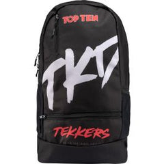 Rucksack „TKD Tekkers“ - schwarz, 58 cm x 34 cm x 26 cm, 45L